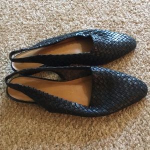 Vintage naturalizer leather sling back